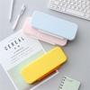 Supplies Large Capacity Macaron Color Pencil Box Pen Case Stationery Case Double Layer Pencil Case