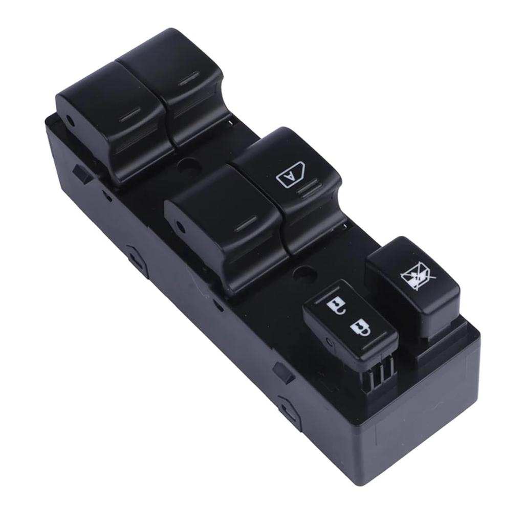 Car Window Lifter Power Window Switch Master Window Control Button Compatible for Nissan Versa Note HR16DE 25401-3AA2B