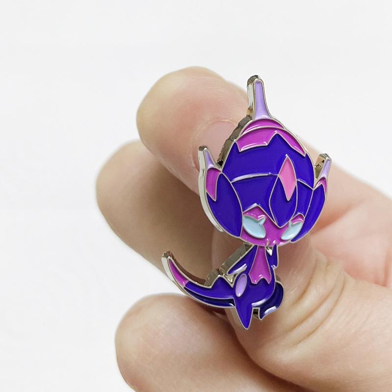Poipole Anime Lapel Pins Backpack Jeans Enamel Brooch Pin Women Fashion Jewelry Gifts Cartoon Badges