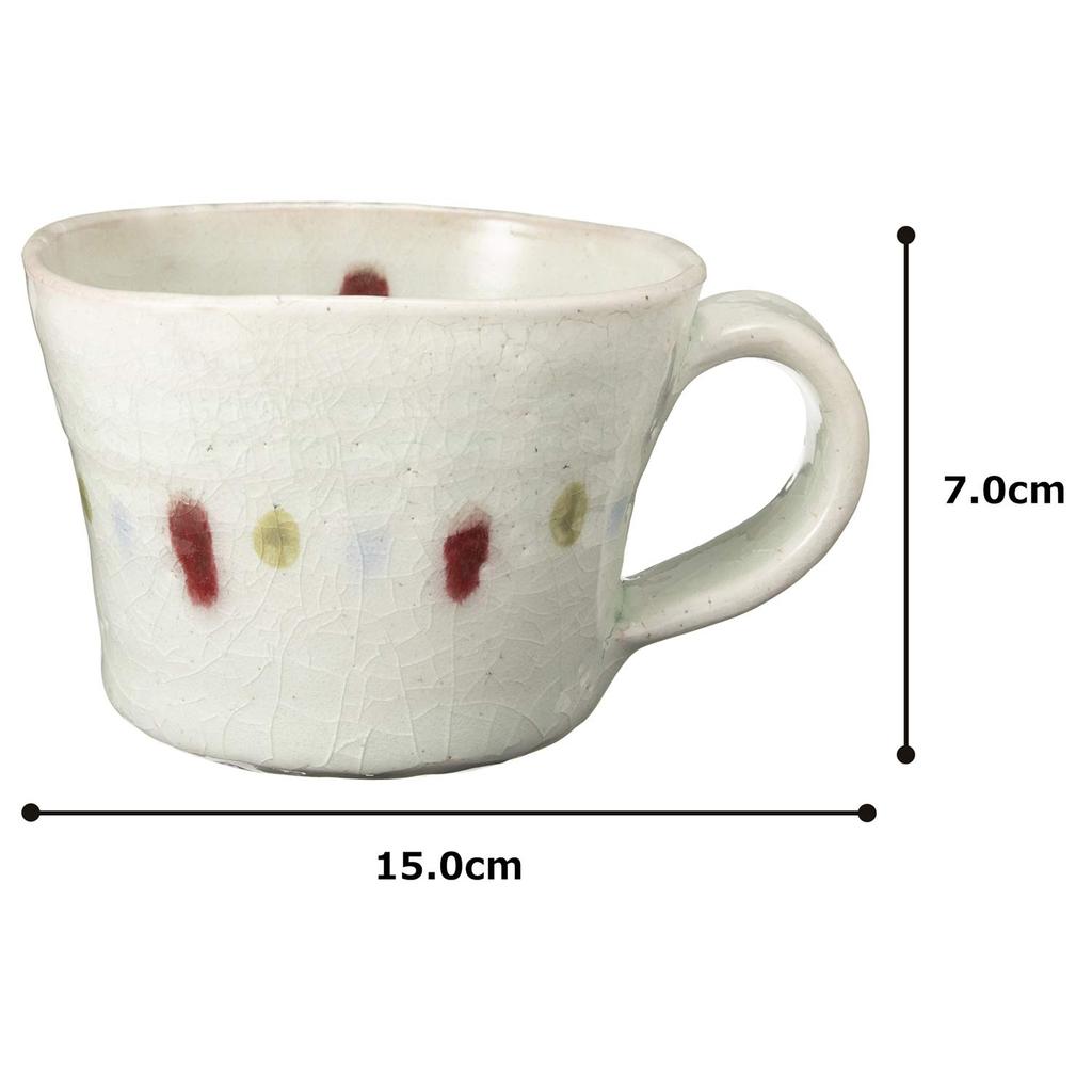 Shigaraki Ware Hechimon Viola Mug