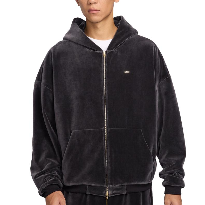 Nike LeBron Men's Velour Full-Zip Basketball Hoodie IM0636-010