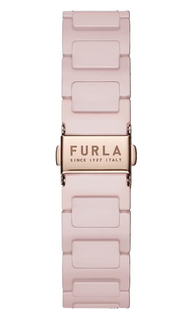 Watch FURLA TEMPO MINI White Dial Acetate Quartz Watch Jewelry Accessory WW00028005L3 Pink [Furla] 32.5MM Women's [Item]