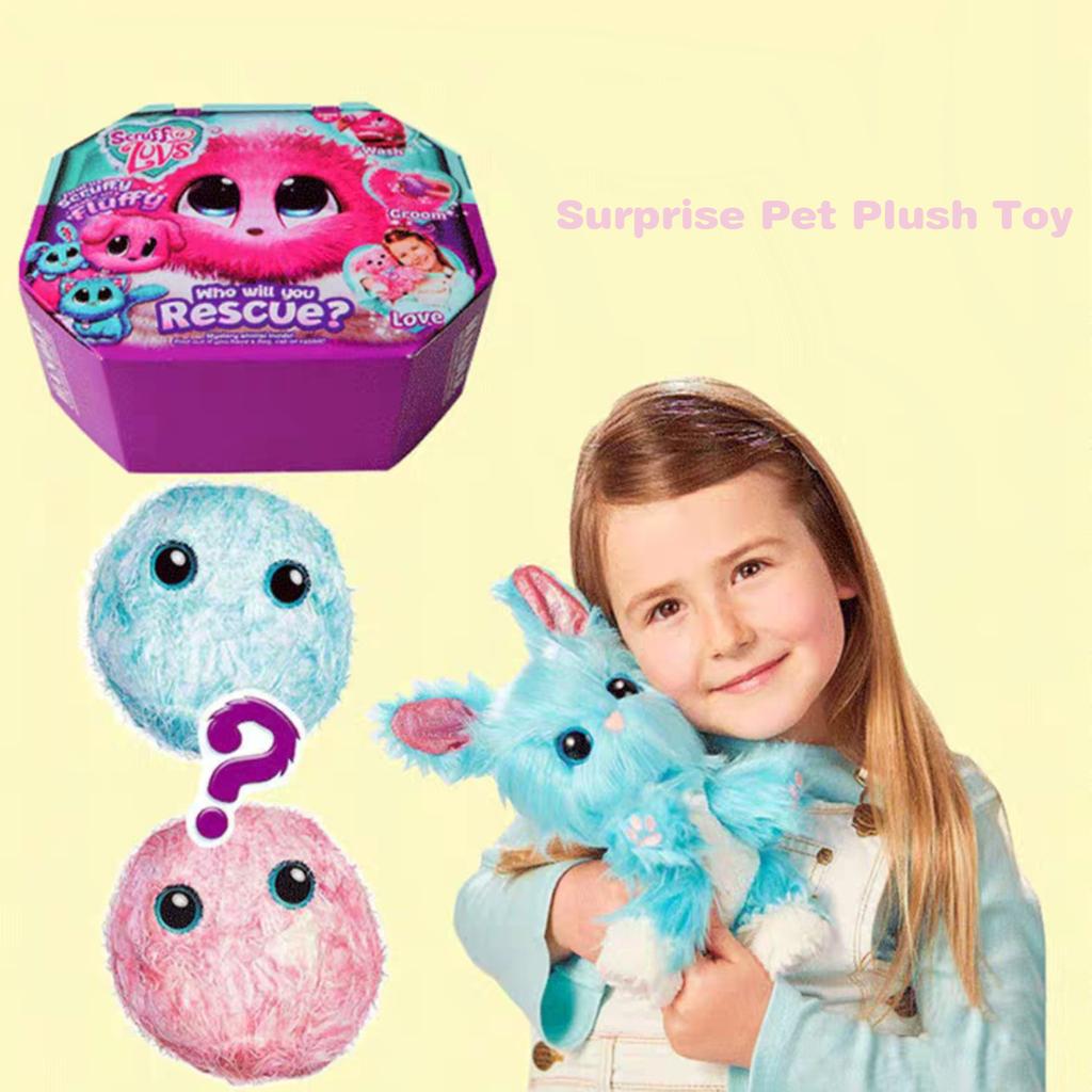 Мягкая игрушка для купания кошек и собак Дети притворяются, что усыновляют домашних животных