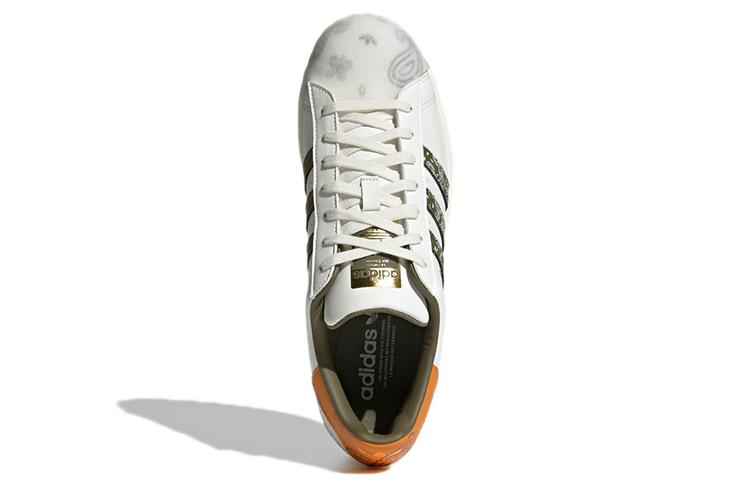 adidas Originals Superstar "Bandana" Off White Focus Orange GX3656