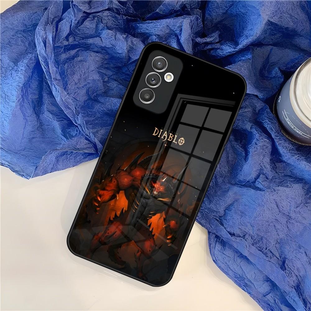 Горячая игра Diablo Чехол для телефона для Samsung Galaxy S24 S23 S22 S21 S20 A24 A34 A54 A53 Note20 M54 Fe Ultra Plus Стекло