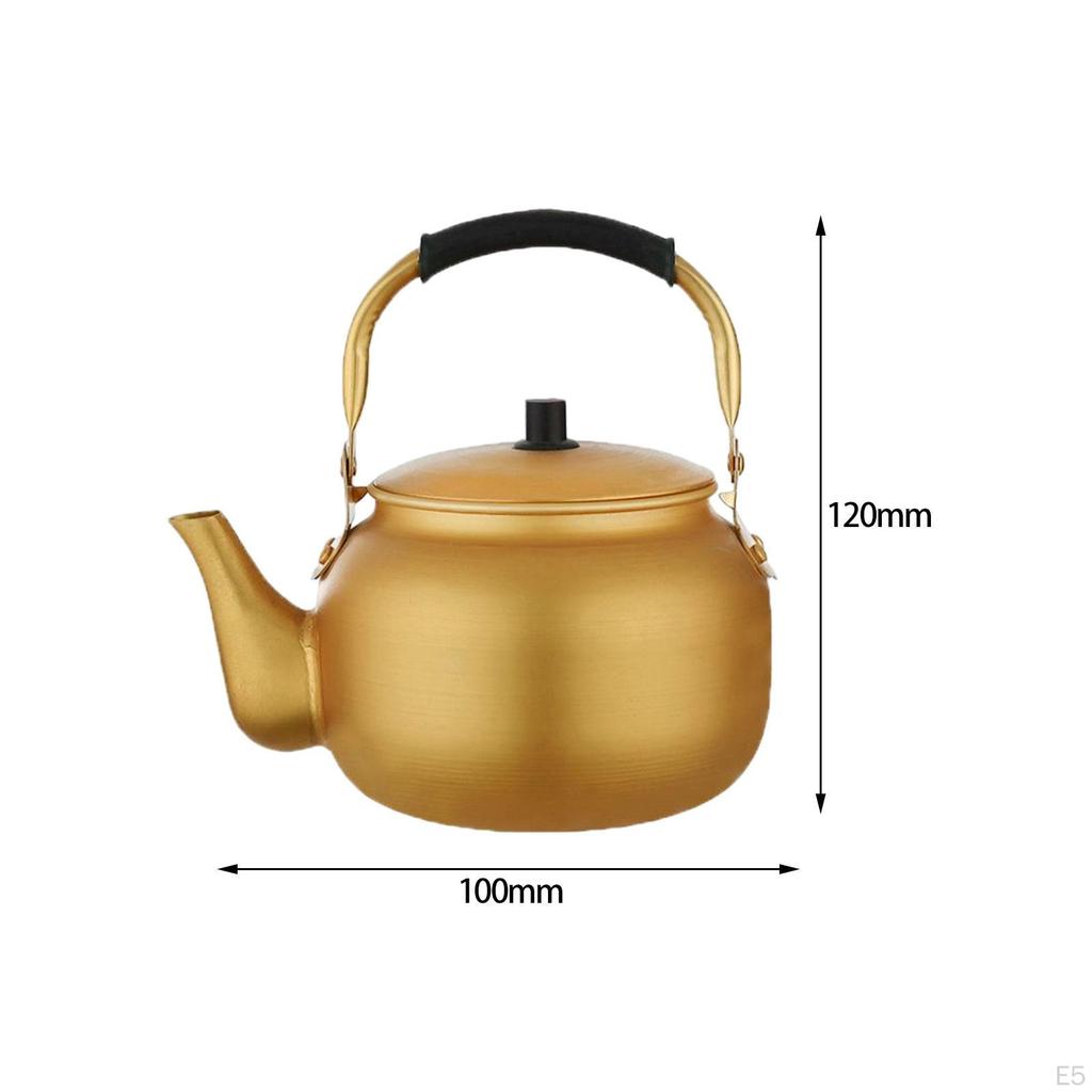 Чайник из легкого алюминия для барбекю