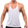 Mens Plain Cotton Training Tank Top - No Logo Gym Fitness Vest for Workout & Bodybuilding