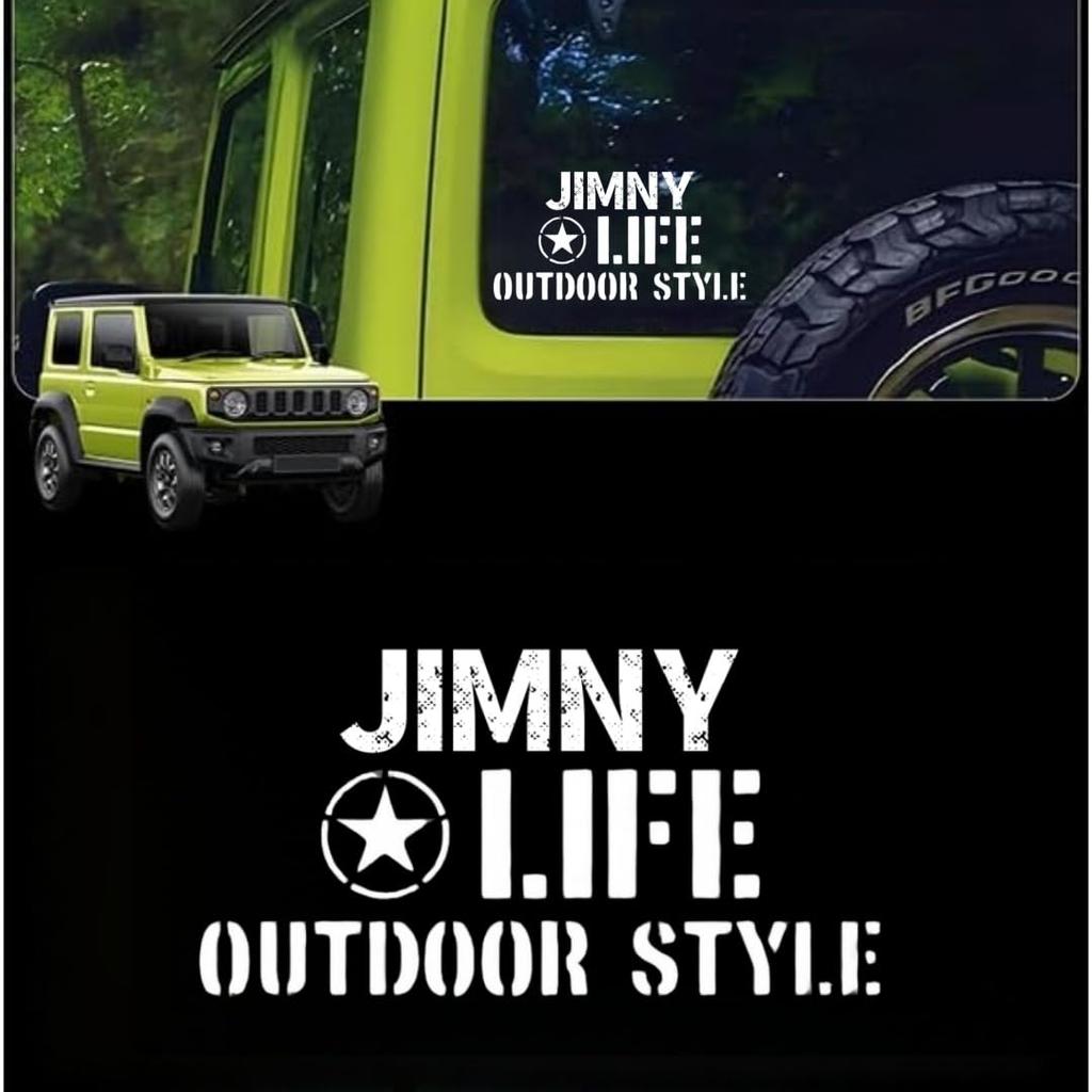 Получите наклейку с оригинальным дизайном для Suzuki Jimny 3D, прочную для улицы, 1 лист, 500%, привлекающую внимание! Стильный, JB64. Дизайн, Крутой, Водонепроницаемый, Сборка,
