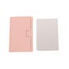 Portable Mini Unbreakable Makeup Mirror Shatterproof Pocket Cosmetic Mirror Pu Leather Stainless Steel Card