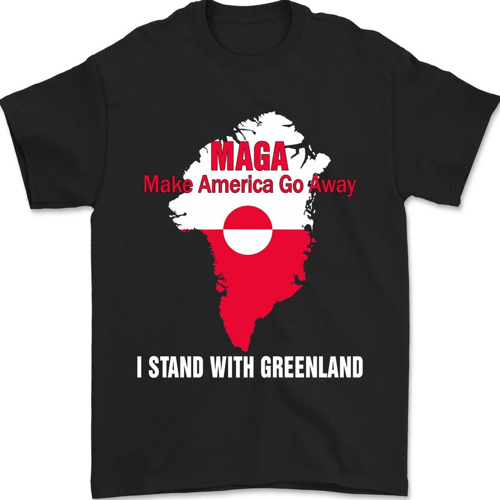 Make America Go Away, I Stand with Greenland, Resist Protest T-Shirt