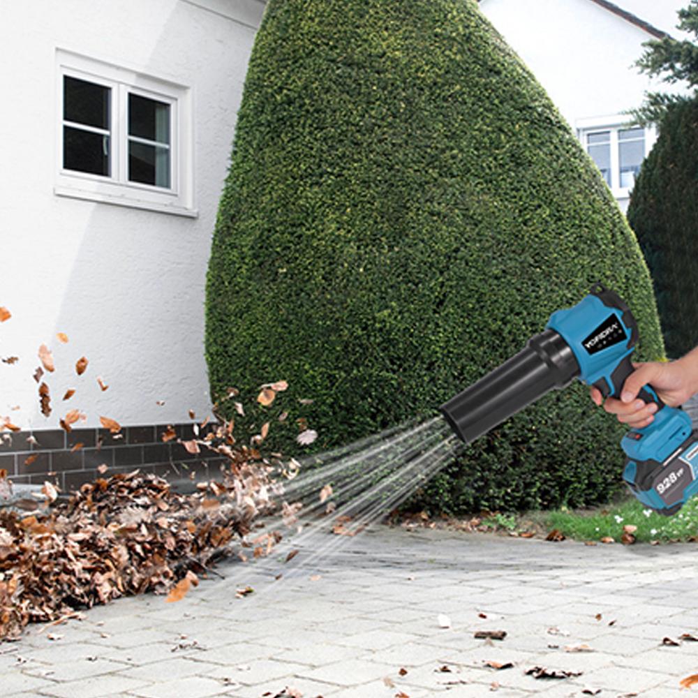 Yofidra Бесщеточный электрический турбовентилятор 350 м/с 3000 Вт Беспроводной реактивный воздуходув для снега, листьев, пыли для аккумулятора Makita 18 В