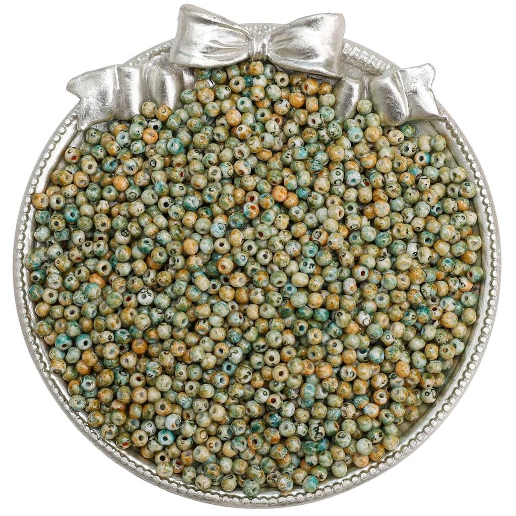 300 шт. Бутылочные 3 мм стеклянные бусины Шарм чешские бусины Семена разделительные бусины для изготовления ювелирных изделий Аксессуары