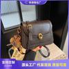 Popular Small Square Bag Women's Autumn and Winter New Retro Fashion Niche Shoulder Messenger Bag