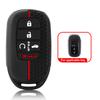 Силиконовый чехол для автомобильного пульта дистанционного управления брелоком протектор держатель для Honda Civic 11th Accord HR-V CR-V CRV 2023 2024 автомобильные аксессуары