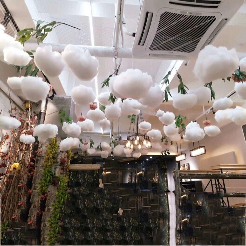 Снег Фотография DIY День рождения Декор Праздничные Принадлежности Облака Украшения Искусственный Хлопок Реквизит Хлопок