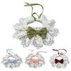 Pet Neckerchief Attractive Charming Cute Cats Dogs Bowknot Neckerchief with Bell