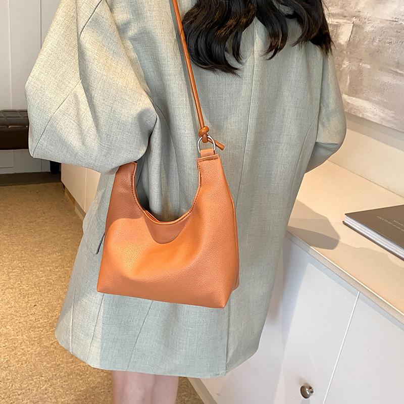 Новая летняя модная ретро-сумка через плечо большой емкости для поездок на работу женская повседневная простая сумка через подмышку