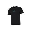 Minimalist Letter Logo Print Casual Sports Round Neck Short Sleeve T-Shirt Men Tops Black HM2978