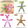 Plush Elephant Sound Toy For Pets With Durable Material Perfect For Playful Dogs