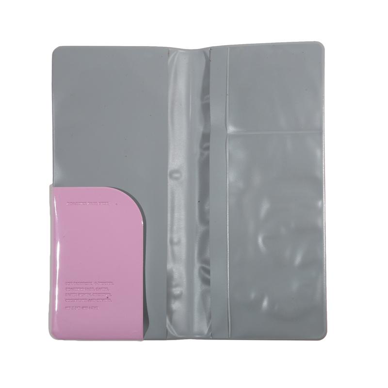 Длинный ПВХ держатель для паспорта дорожные аксессуары ID Bank кредитная карта сумка для мужчин и женщин паспорт бизнес обложка