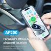 AP200 20 Вт Универсальный Мини OBD GPS Локатор Трекер Адаптер Прикуривателя USB Type-C Скрытый Найти Мой Официальное Приложение Apple