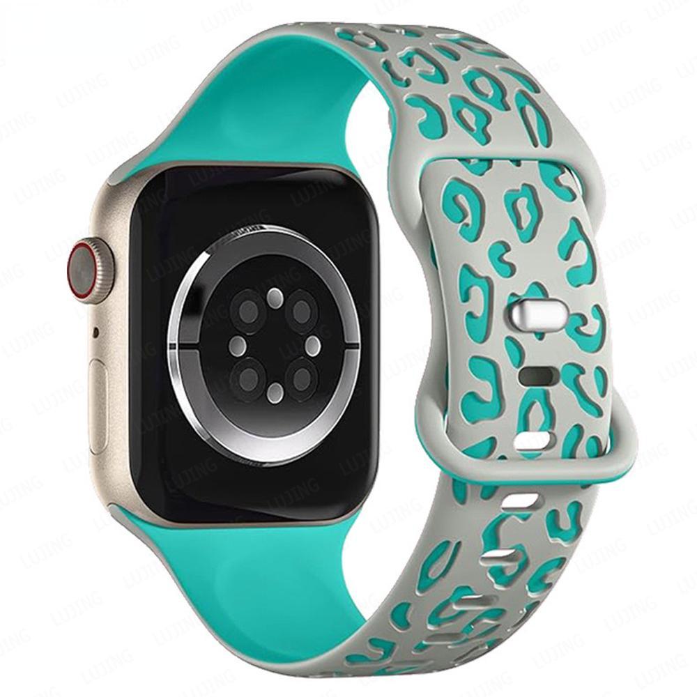 Ремешок для Apple Watch Band 45/44/42/41/40/49/40 мм гравированный браслет correa iwatch series ultra 2 9 7 se 3 6 8 5 4