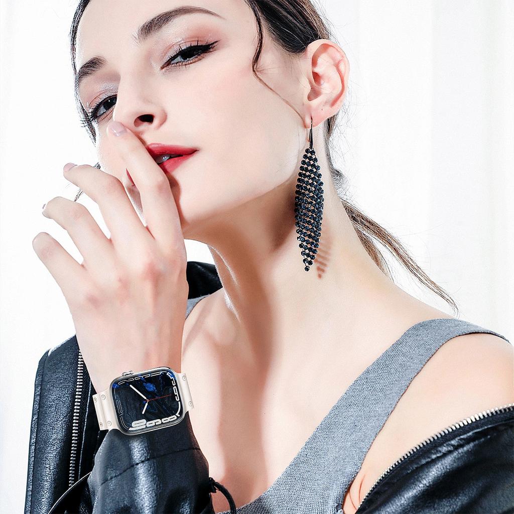 Strap Triple Protection Pasek Apple Watch Se, 9, 8, 7, 6, 5, 4, 3, 2, 1 (41, 40, 38 Mm) Opaska Bransoleta Zielony