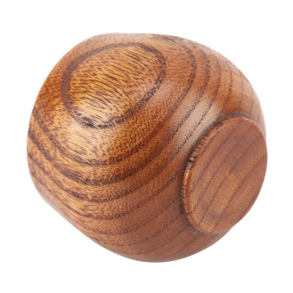 Wooden Cup Primitive Log Color Handmade Natural Wood Coffee Tea Beer Juice Milk Mug #2