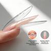 Двойные формы для наращивания ногтей (Sandwich Dual Nail Forms) 60 шт., 15 размеров, для быстрого наращивания - Двойные формы, Т-образные, Эллипс, Формы для маникюра, Верхняя форма, Нижняя форма, 3D