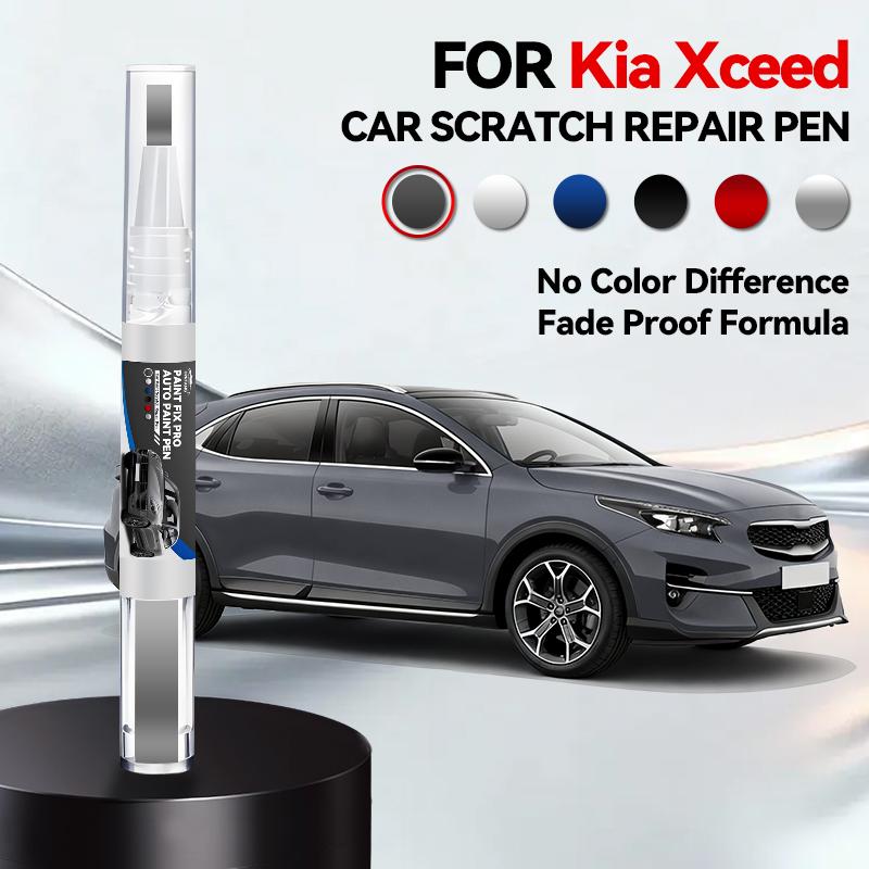 Ремонтный маркер для краски автомобиля Для Kia Xceed Ремонт царапин на краске Аксессуары Черный ABP Красный C7R Белый Серый DFG Зеленый IEG Красный