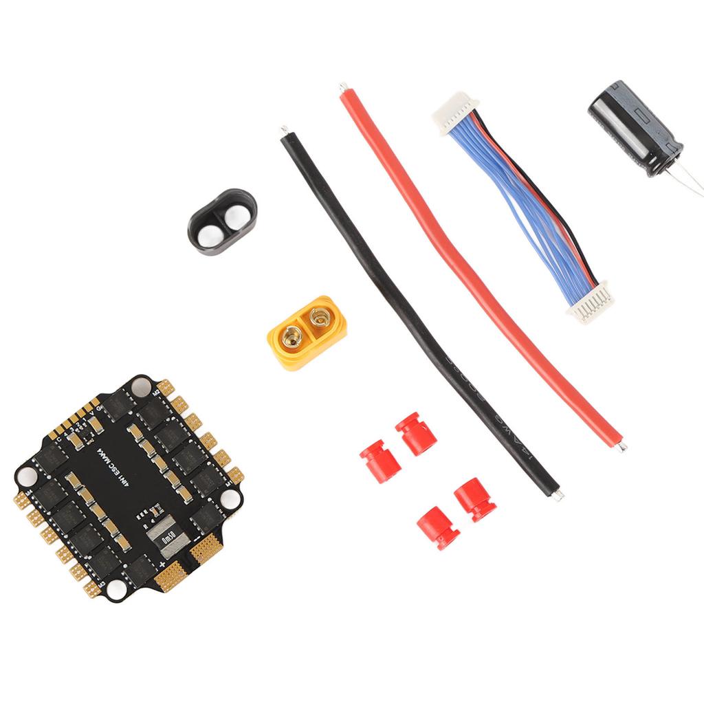 60A 4-в-1 RC Бесколлекторный ESC Защита от помех Быстрый отклик для FPV Автомобиля Дрона