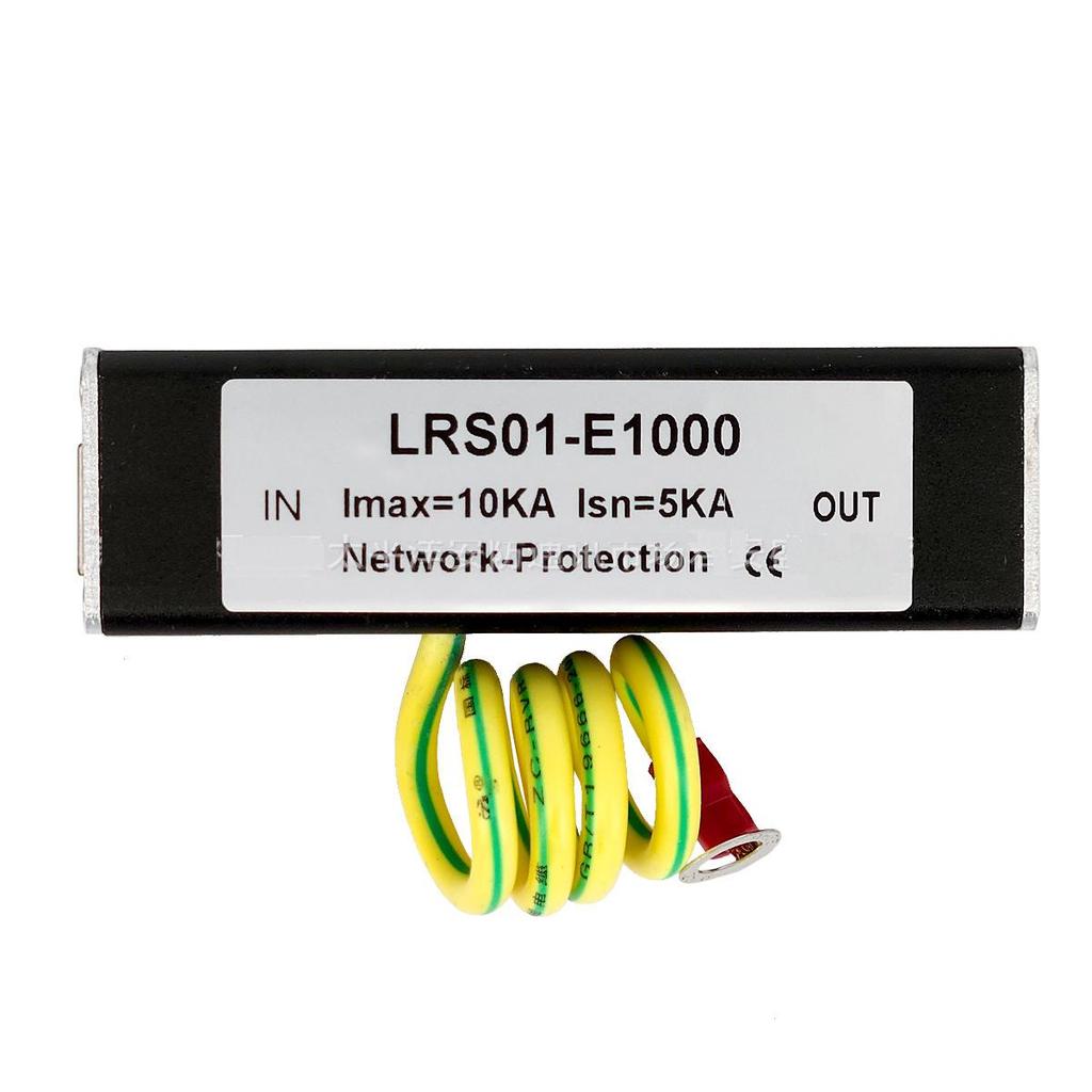 POE RJ45 Сетевая защита от молнии - Защитник видеосигнала для оборудования компьютерной сети