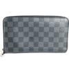 Louis Vuitton N60111  Damier Graphite Zippy Organizer Zip Around Long Wallet