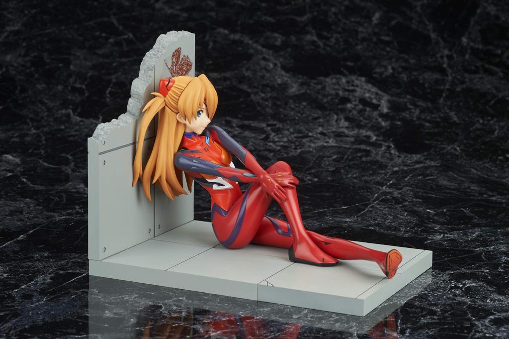 Shin Evangelion Театральная версия Shikinami Asuka Langley Plug Suit Новая Театральная версия Цветная шкала ПВХ Окрашенная Полная Фигурка BF090 Ver. 1/7
