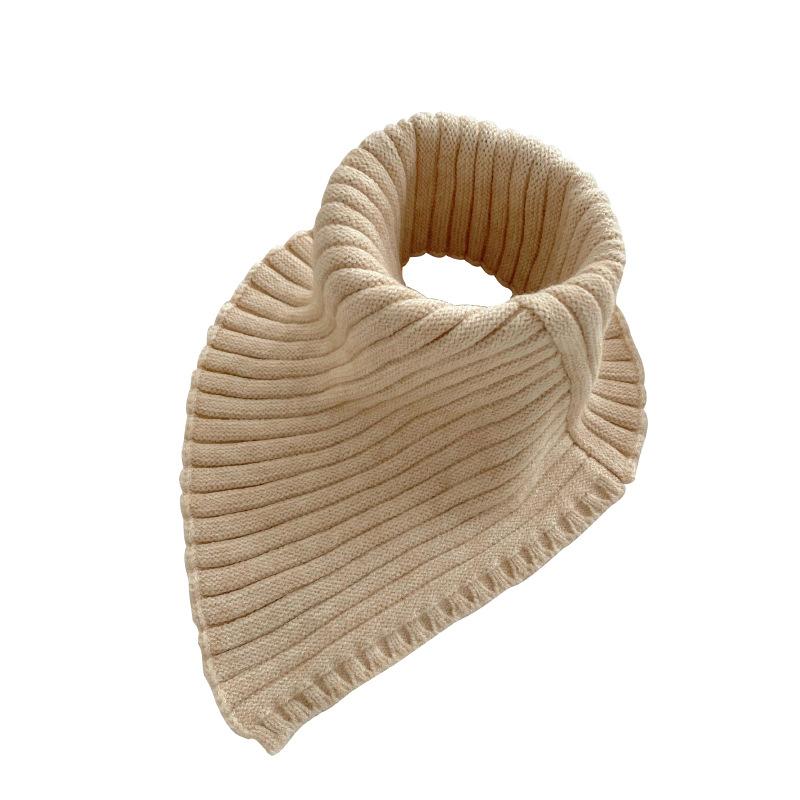 Новая мода осень-зима вязаный шарф с искусственным воротником женский теплый водолазка шеи теплый съемный ветрозащитный шарф зимний теплый