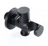 Sprayer Bidet Set Solid Brass Body Shine Chrome Black Gold Metal Grey Brass Shattaff Bathroom Toilet Fixture Cold Tap