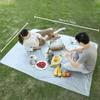 1/2/3/4Ткань для пикника на открытом воздухе одноразовая влагостойкая большая водонепроницаемая подстилка для пикника портативная для кемпинга пляжа газона напольная подстилка