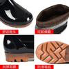 Rain Shoes Men's Tall Rain Boots Beef Tendon Labor Insurance Shoes Non-slip Water Shoes Car Wash Warm Cover Shoes Glue Shoes Fashion 838 Water Boots
