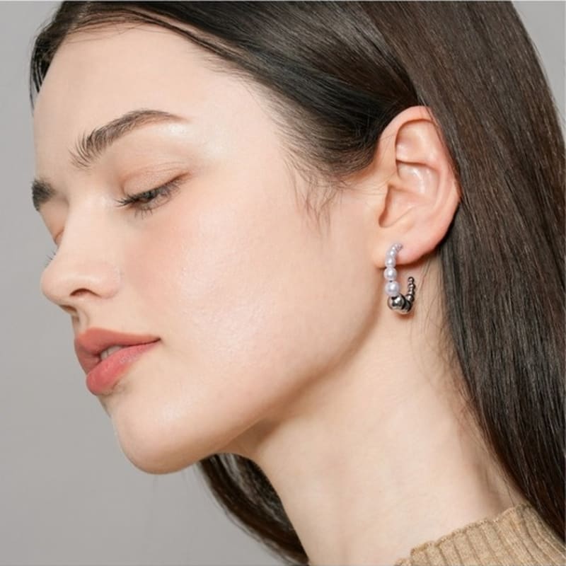 Dana Burton Symphony Pearl Duo Earrings