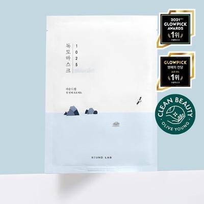 1025 Dokdo Увлажняющая гелевая маска для лица (1 лист)