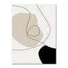 Bohemian Abstract Wall Art Poster Black Canvas Painting Living Room Interior Painting Room Decoration Nordic Home Style Picture