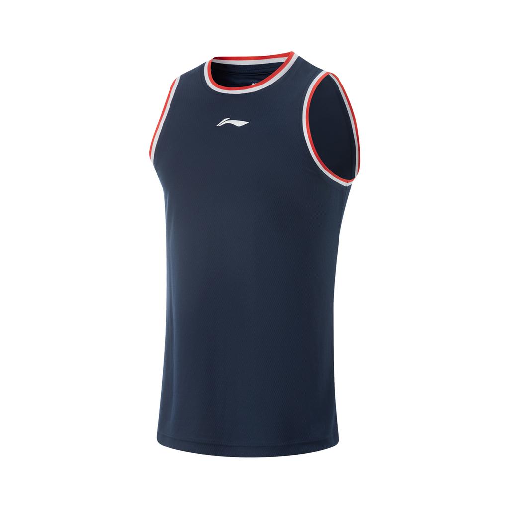 Коллекция профессионального баскетбола Li Ning Баскетбольный костюм Мужской Guangdong Blue AATV001-1