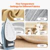 Steam Iron 1600W Iron for Clothes Auto Shut-Off Self-Cleaning for Ironing
