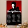 MMarilyn MManson Подвесной Богемный Гобелен для Гостиной Дома Комнаты в Общежитии Декор Японский Гобелен