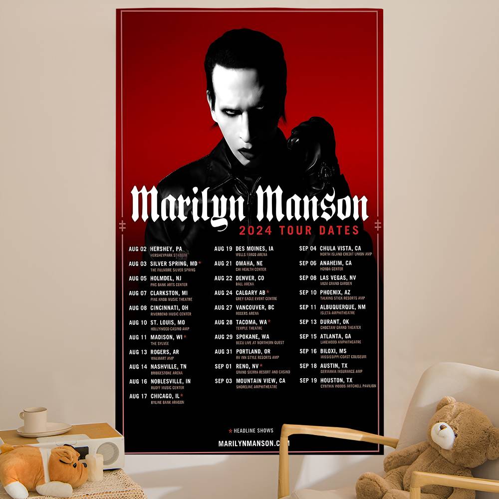 MMarilyn MManson Подвесной Богемный Гобелен для Гостиной Дома Комнаты в Общежитии Декор Японский Гобелен