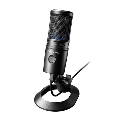 Audio Technica USB-микрофон USB-конденсаторный микрофон Конденсаторный микрофон Игровой микрофон Игровой игровой стример Создание контента Распространение