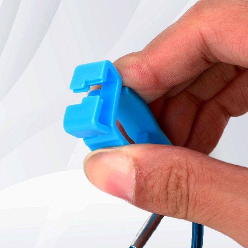 2pcs Anti-lost Outdoor Gloves Clip Plastic Safety Helmet Hardware Buckle