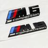 MLKQ6 Silver Grey Black M1 M2 M3 M4 M5 M6 M7 M8 COMPETITION Emblem for BMW Thunder Edition Car Trunk badge logo Sticker