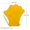1 Pair Swimming Gloves Webbed Fitness Water Resistance Training Gloves Silicon Swimming Diving Glove Swim Training Mittens