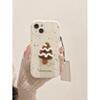 Ink-splashing Christmas Tree Suitable for IPhone 16 Mobile Phone Case Apple 14 ProMax Protective Case 12/15 Silicone 8P/11